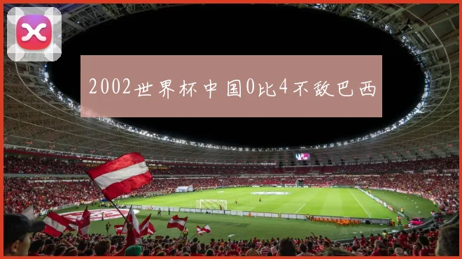 2002世界杯中国0比4不敌巴西